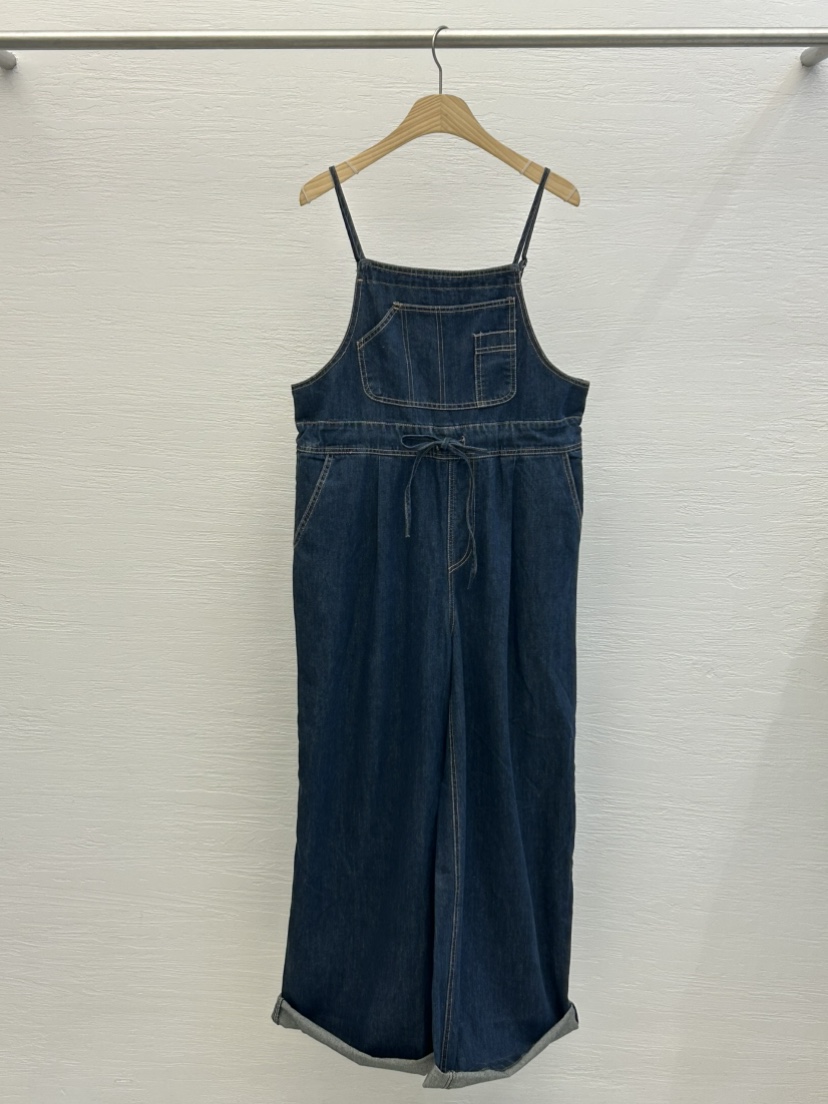 MILK TEA韓國代購女裝新品25春夏真品休閑熱賣推薦時尚背帶褲RE:FRESH背帶褲