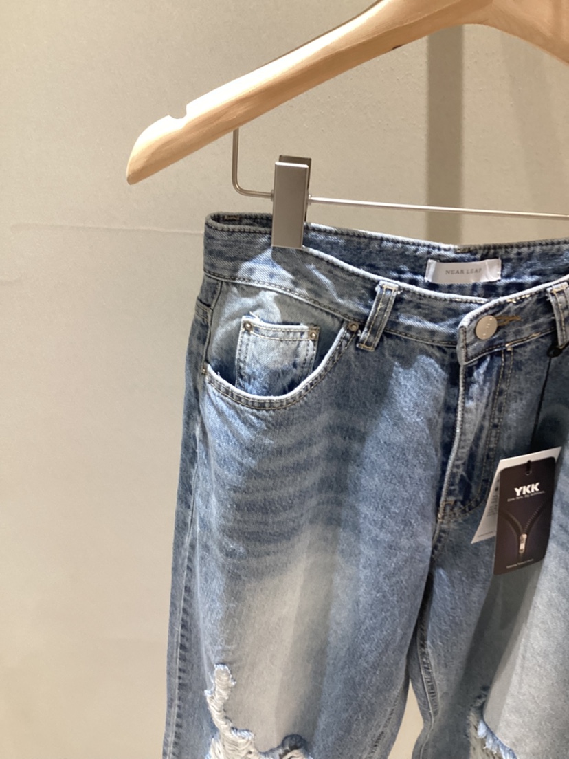 NEAR LEAP-P東大門直郵女士新品人氣休閑25春夏熱賣牛仔褲NEAR LEAP牛仔褲