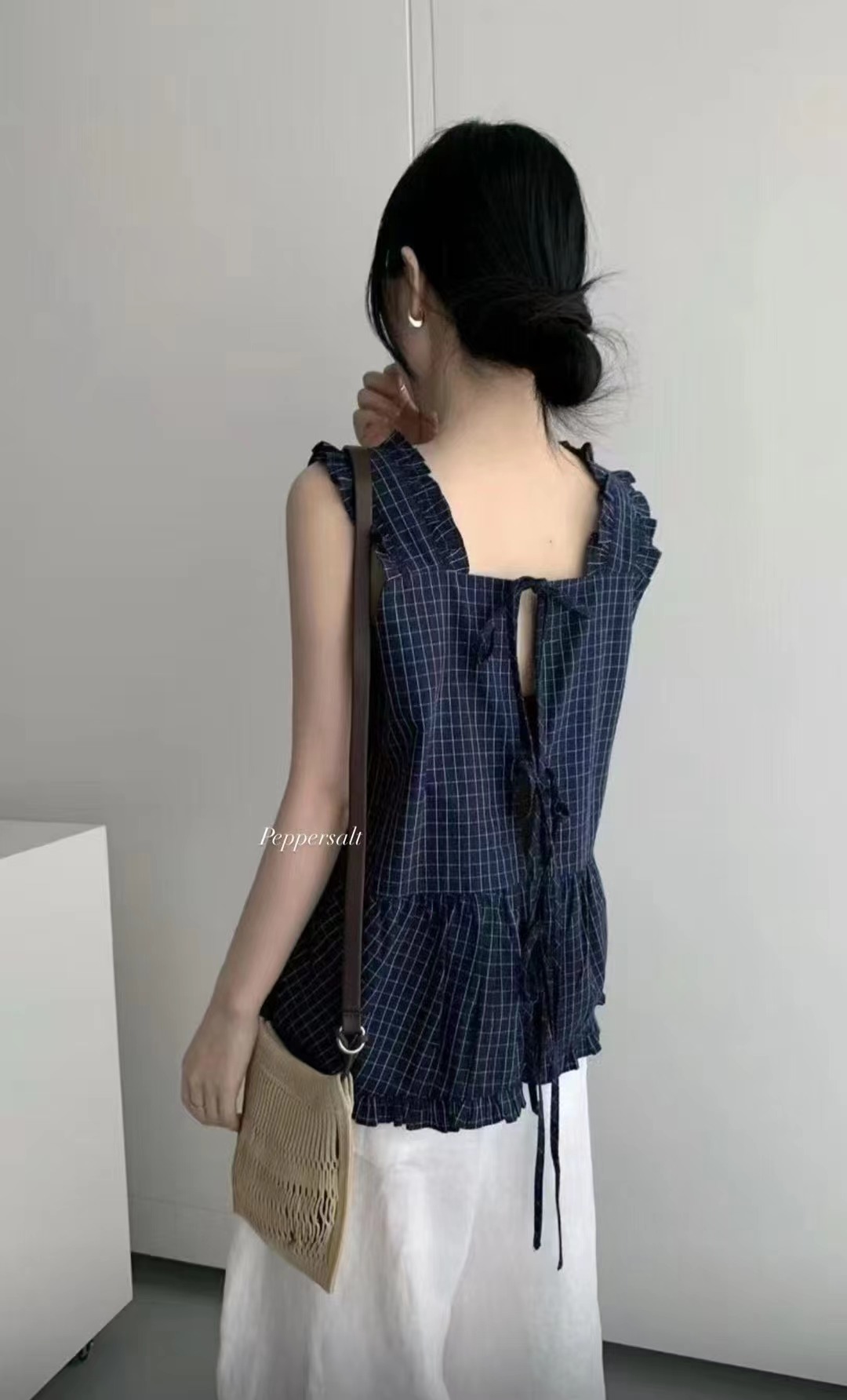 PEPPER 페페東大門代購女裝新品休閑時尚25春夏真品吊帶背心PEPPER-OT吊帶/背心