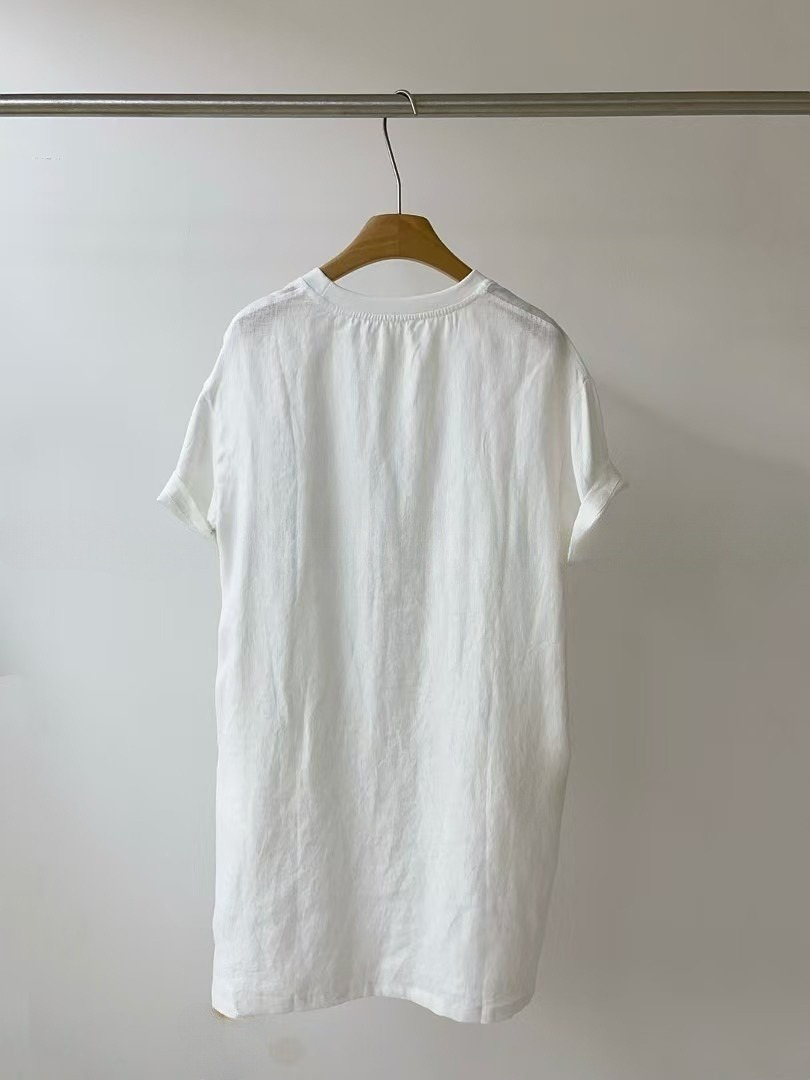 OLA東大門實拍女裝新品25春夏時尚職業真品推薦熱賣連衣裙亞麻mellor/OLA連衣裙