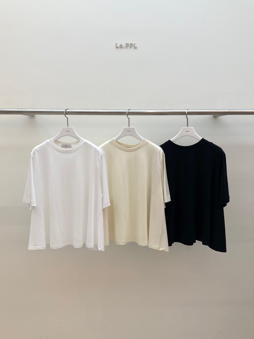 LE-PPL韓國代購女裝新品休閑推薦職業人氣真品25春夏時尚T恤LE-PPLT恤圖色3左三色