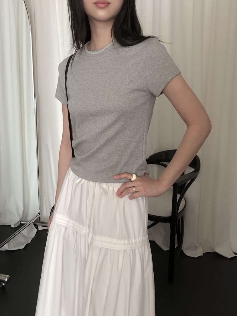 LE BUTTER東大門直郵女裝新品25春夏職業真品熱賣時尚人氣T恤LE BUTTERT恤