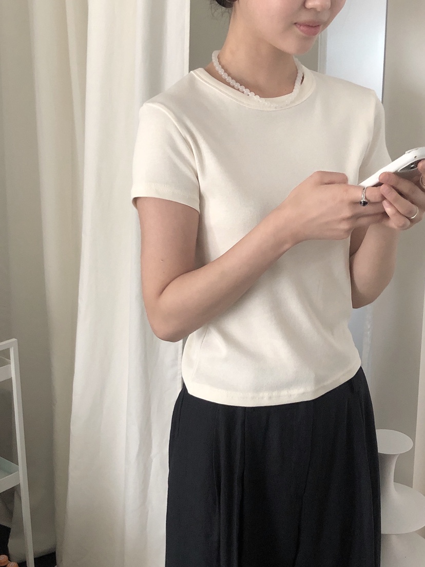 LE BUTTER東大門直郵女裝新品25春夏職業真品熱賣時尚人氣T恤LE BUTTERT恤