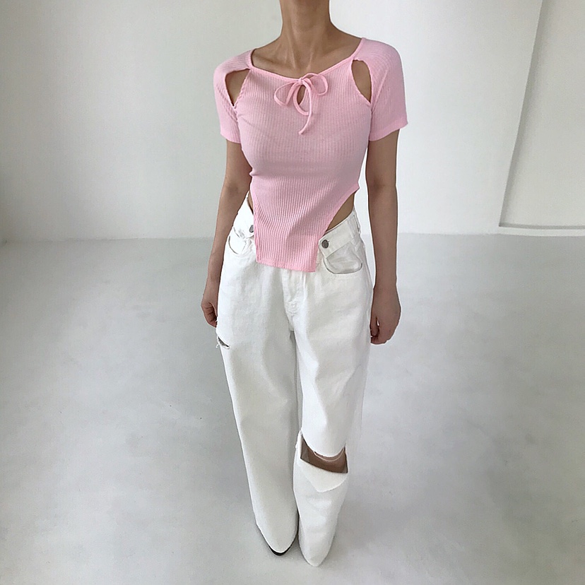 2TWO MOON韓國直郵女士新品推薦真品25春夏人氣時尚休閑T恤2TWO MOONT恤圖色2