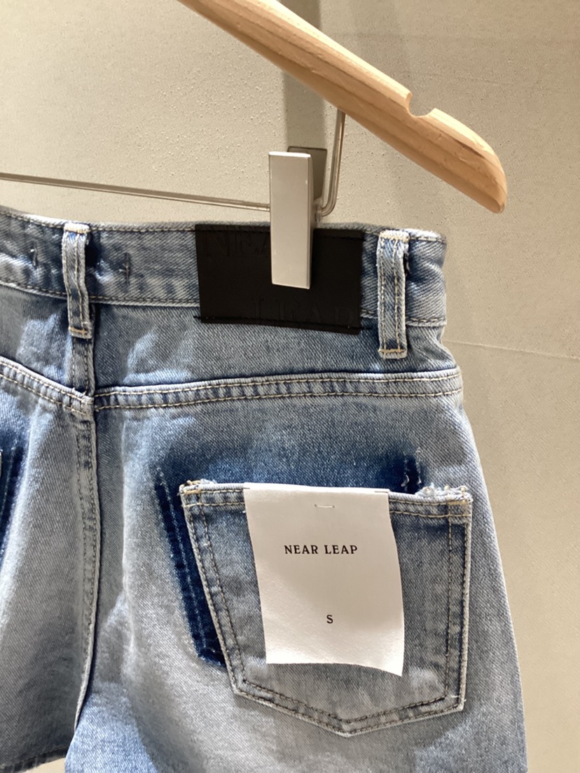 NEAR LEAP-P韓國直郵女士新品25春夏休閑職業時尚人氣短褲NEAR LEAP短褲