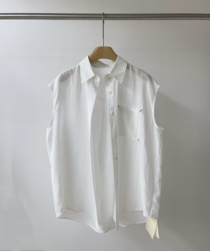 OLA韓國代購女裝新品真品人氣職業熱賣推薦時尚25春夏馬甲亞麻mellor/OLA馬甲