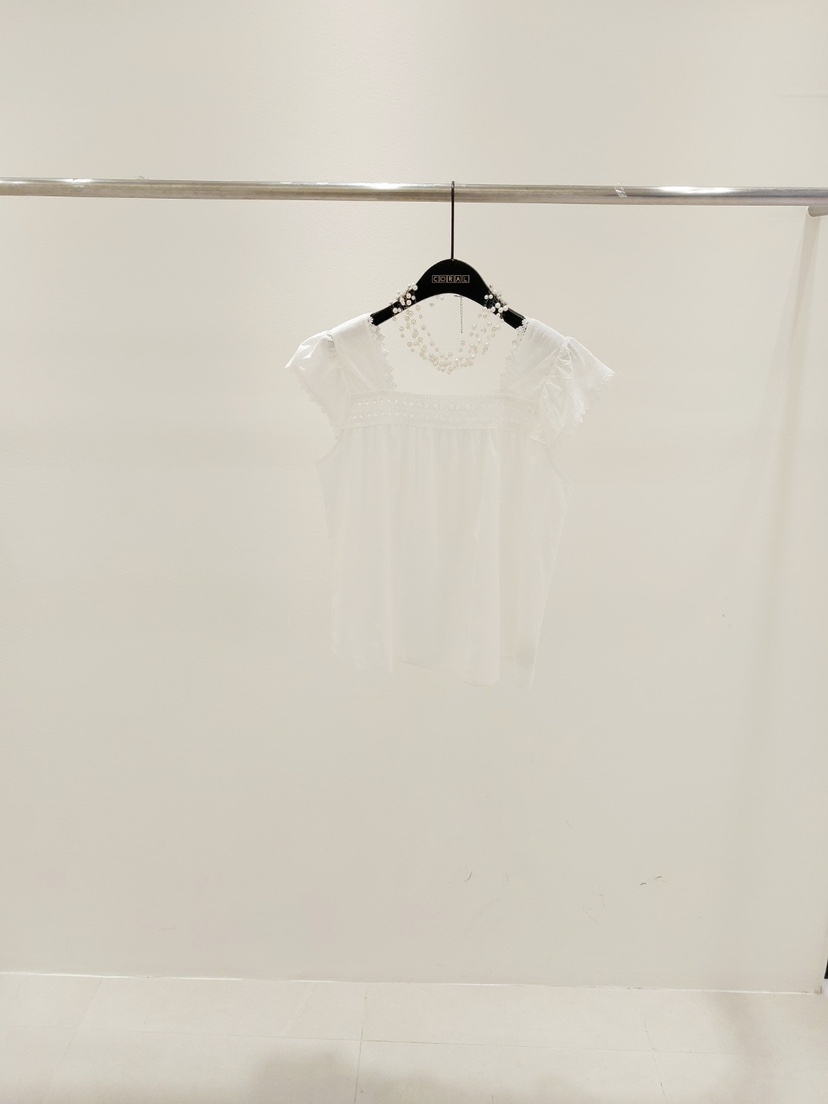 CORAL東大門直郵女士新品25春夏真品推薦人氣時尚襯衫蕾絲衫CORAL襯衫/蕾絲衫