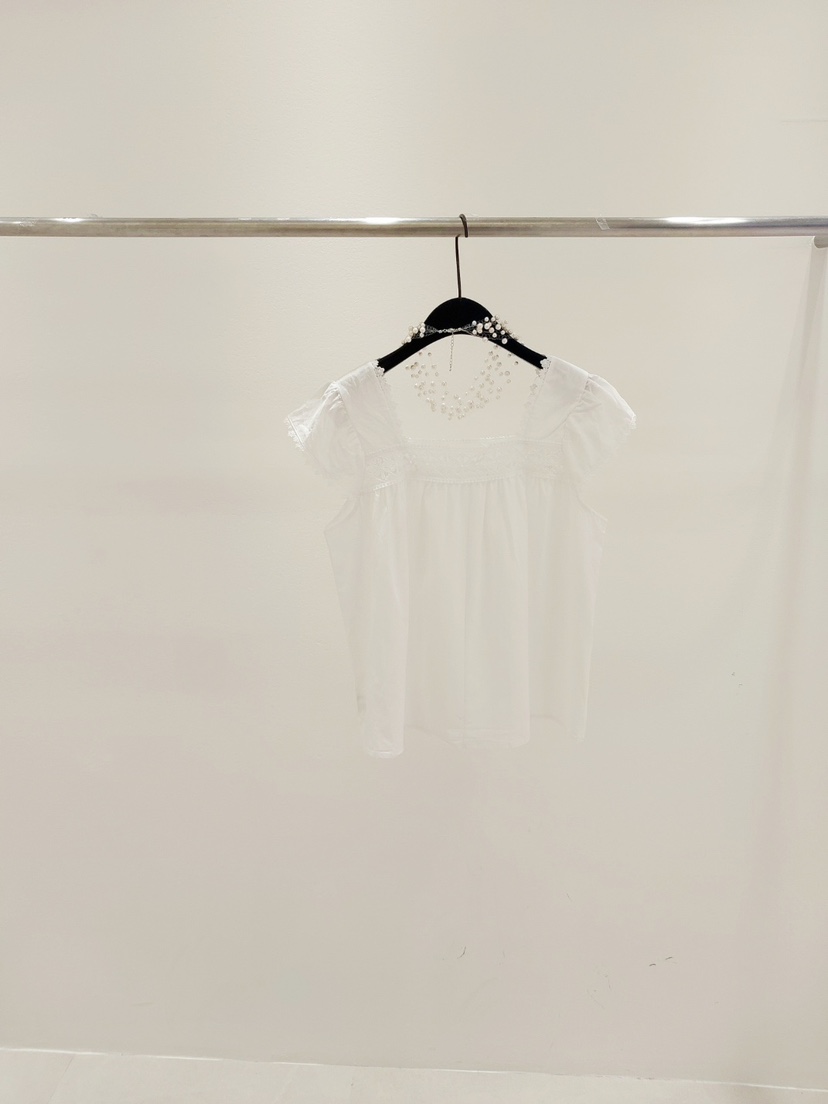 CORAL東大門直郵女士新品25春夏真品推薦人氣時尚襯衫蕾絲衫CORAL襯衫/蕾絲衫