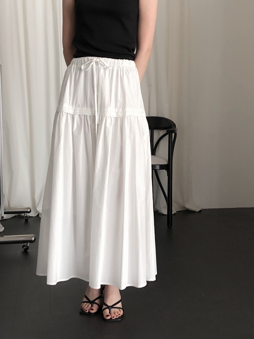 LE BUTTER東大門實拍女士新品25春夏時尚休閑人氣熱賣長裙LE BUTTER長裙