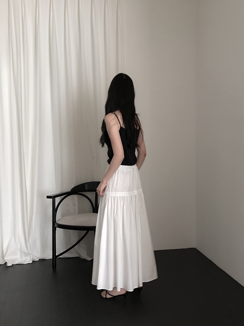 LE BUTTER東大門實拍女士新品25春夏時尚休閑人氣熱賣長裙LE BUTTER長裙