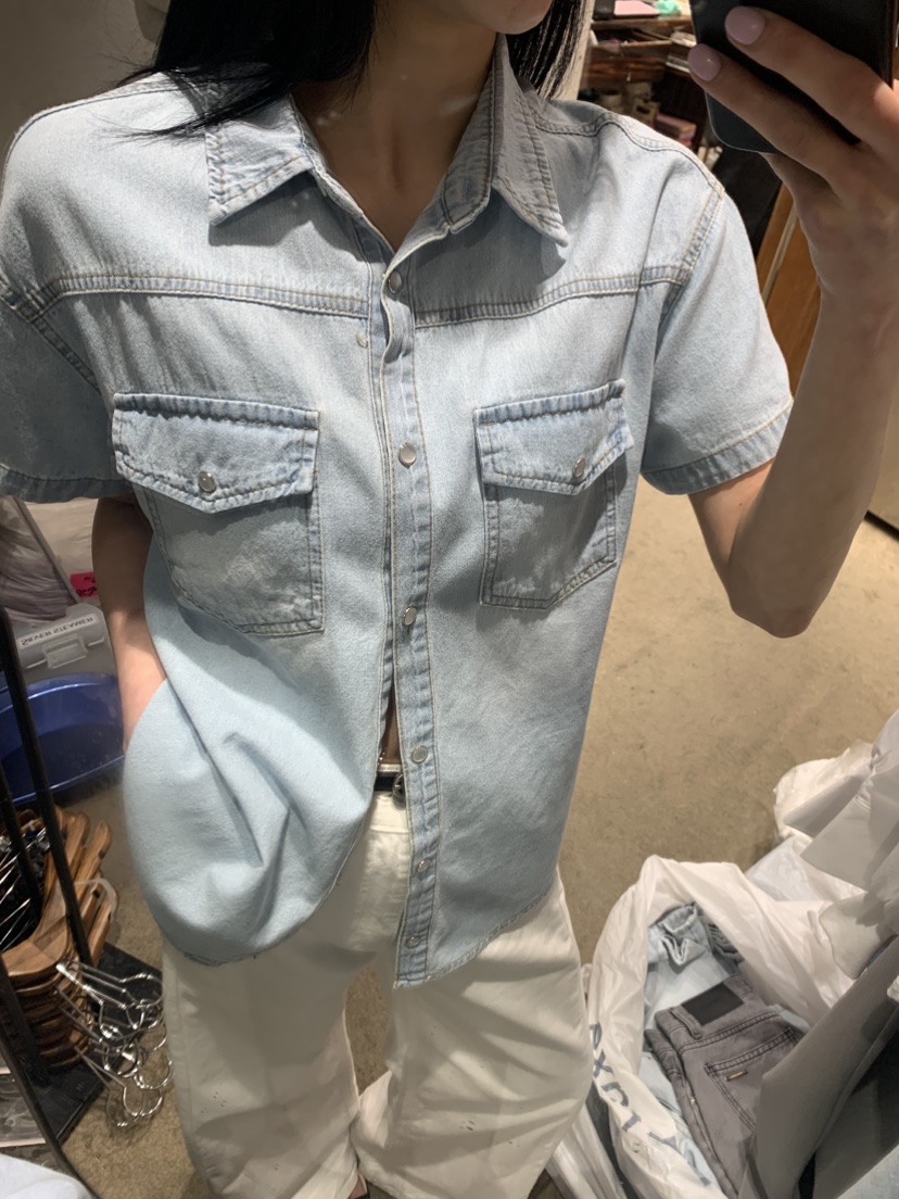 2TWO MOON韓國直郵女士新款25春夏休閑推薦真品襯衫蕾絲衫2TWO MOON襯衫/蕾絲衫