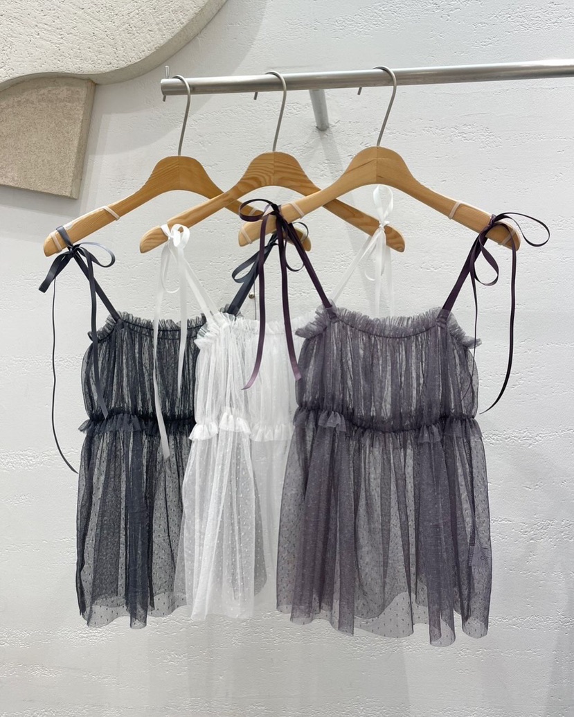 OEUF東大門代購女士新品職業時尚25春夏人氣真品推薦吊帶背心OEUF吊帶/背心