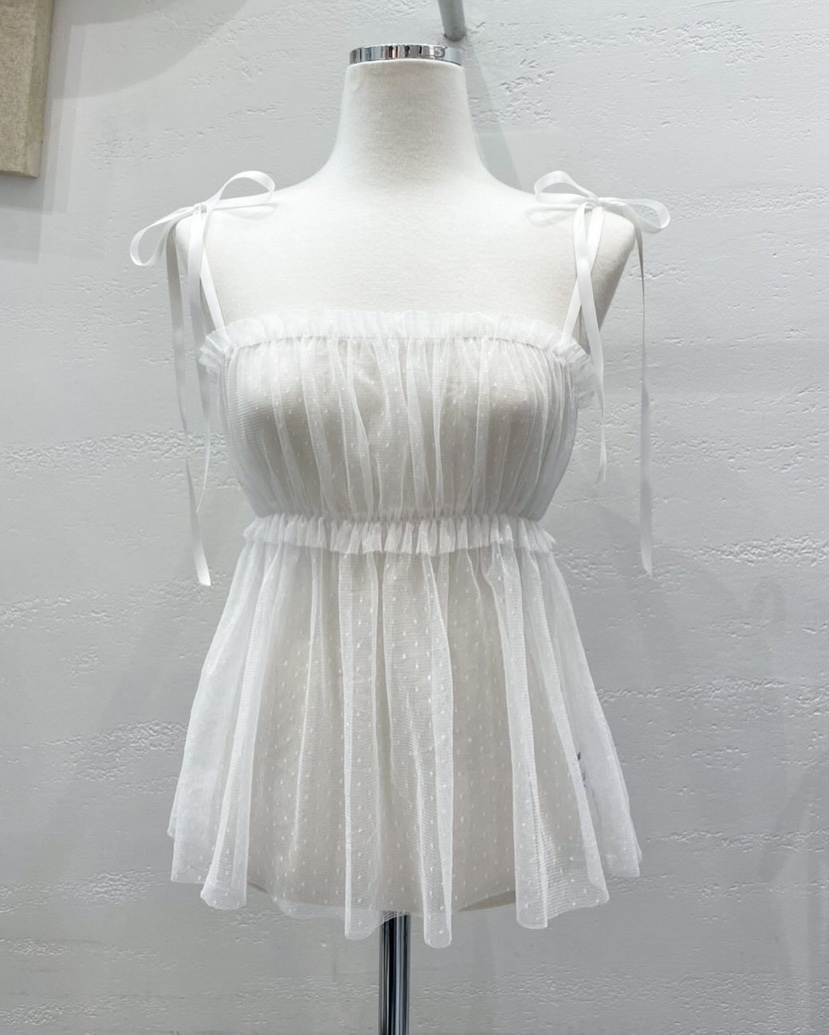 OEUF東大門代購女士新品職業時尚25春夏人氣真品推薦吊帶背心OEUF吊帶/背心圖色2