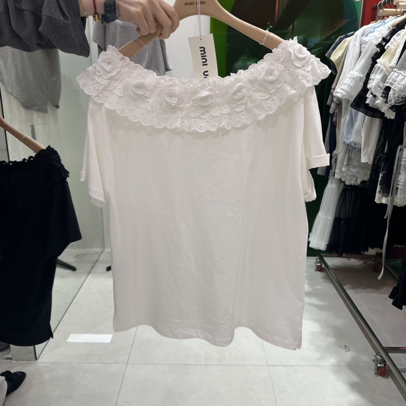 MINI UNNI韓國直郵女士新款職業25春夏真品人氣推薦時尚T恤MINI UNNIT恤圖色1