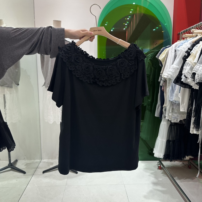 MINI UNNI韓國直郵女士新款職業25春夏真品人氣推薦時尚T恤MINI UNNIT恤圖色3