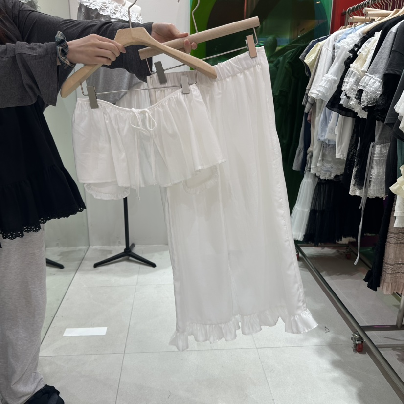 MINI UNNI東大門實拍女裝新品時尚人氣休閑25春夏熱賣套裝MINI UNNI套裝