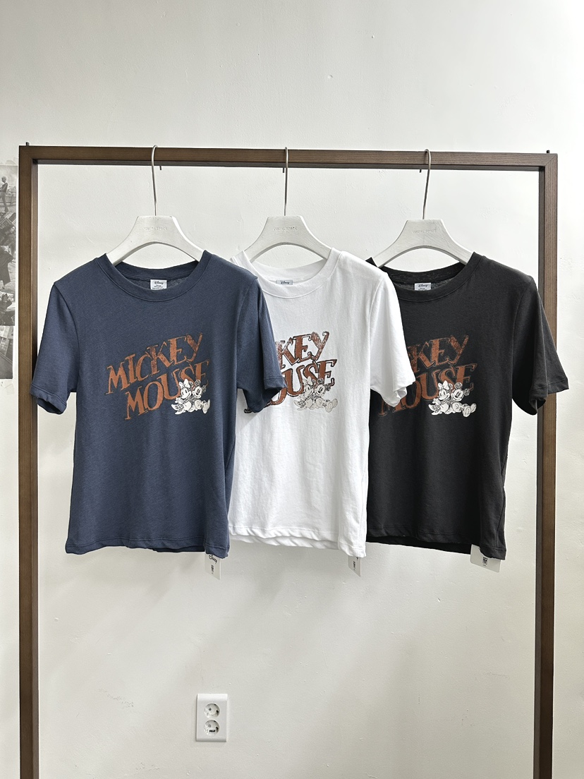 VISUAL SPACE東大門直郵女裝新品職業時尚推薦25春夏休閑T恤VISUAL SPACET恤