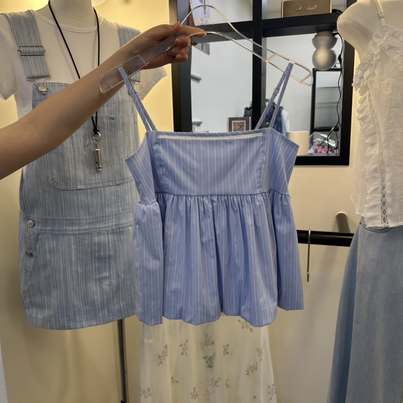 ARR韓國直郵女士新款休閑真品人氣職業推薦25春夏熱賣吊帶背心ARR吊帶/背心圖色2