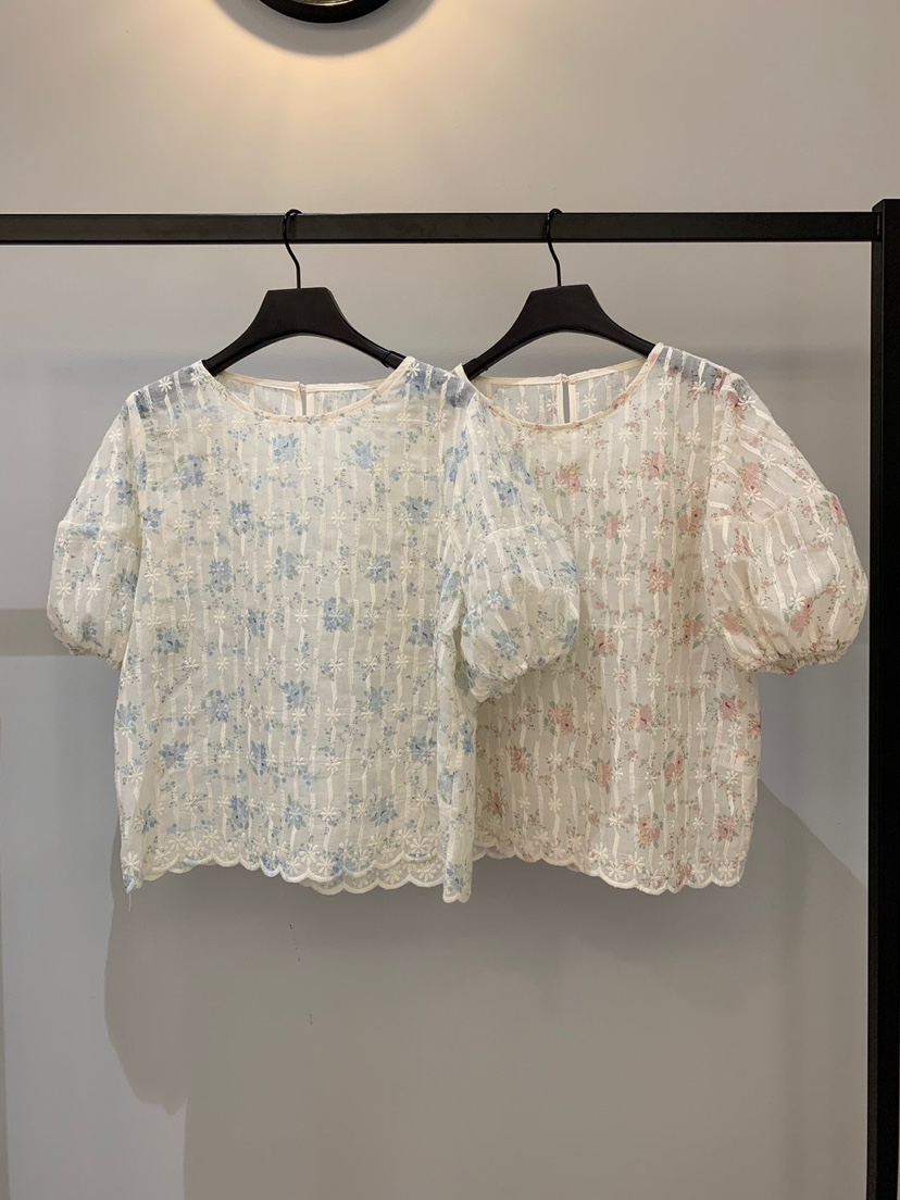 SOFTNESS韓國直郵女裝新品25春夏職業人氣真品推薦襯衫蕾絲衫Softness/Cosmic襯衫/蕾絲衫