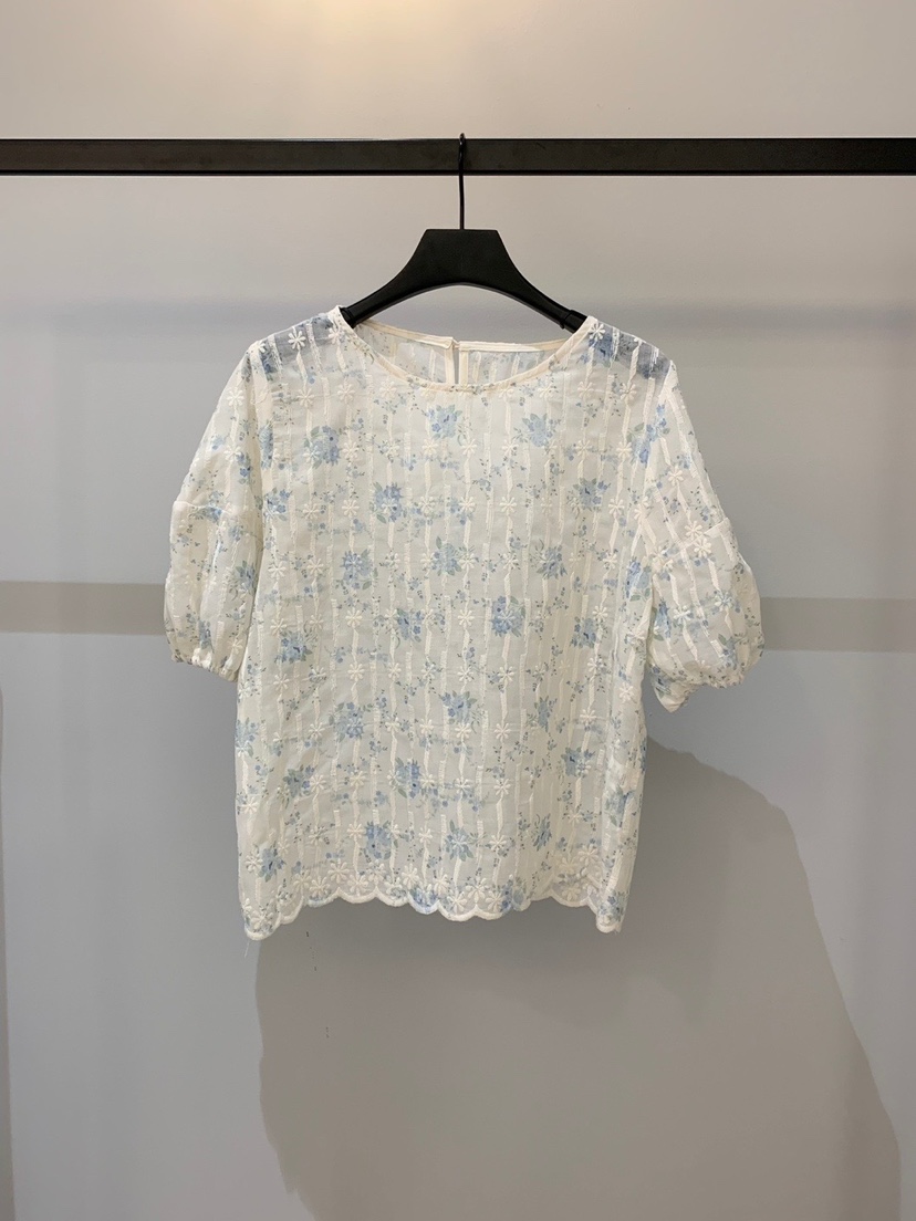 SOFTNESS韓國直郵女裝新品25春夏職業人氣真品推薦襯衫蕾絲衫Softness/Cosmic襯衫/蕾絲衫圖色2