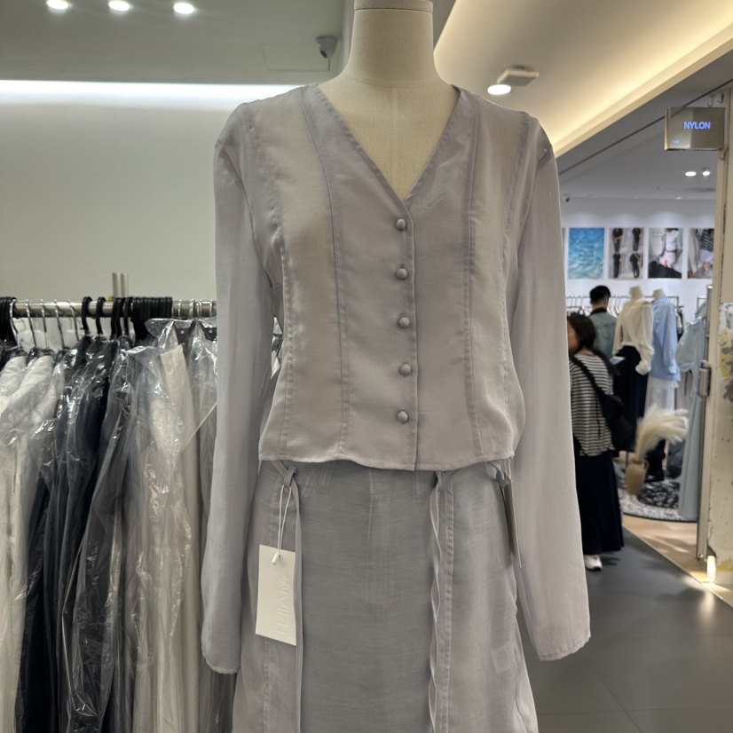 MAINT東大門實拍女士新品休閑真品時尚熱賣25春夏襯衫蕾絲衫MAINT襯衫/蕾絲衫圖色2