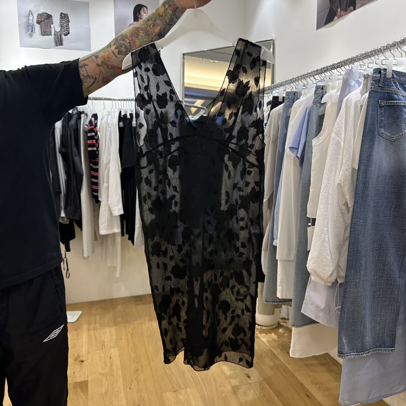 MAINT東大門直郵女裝新品真品時尚25春夏熱賣職業連衣裙刺繡MAINT連衣裙圖色2