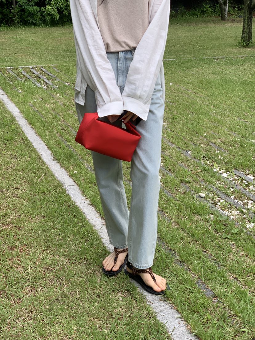 LOGARDEN韓國直郵女裝新款職業人氣熱賣25春夏真品推薦牛仔褲LO GARDEN牛仔褲