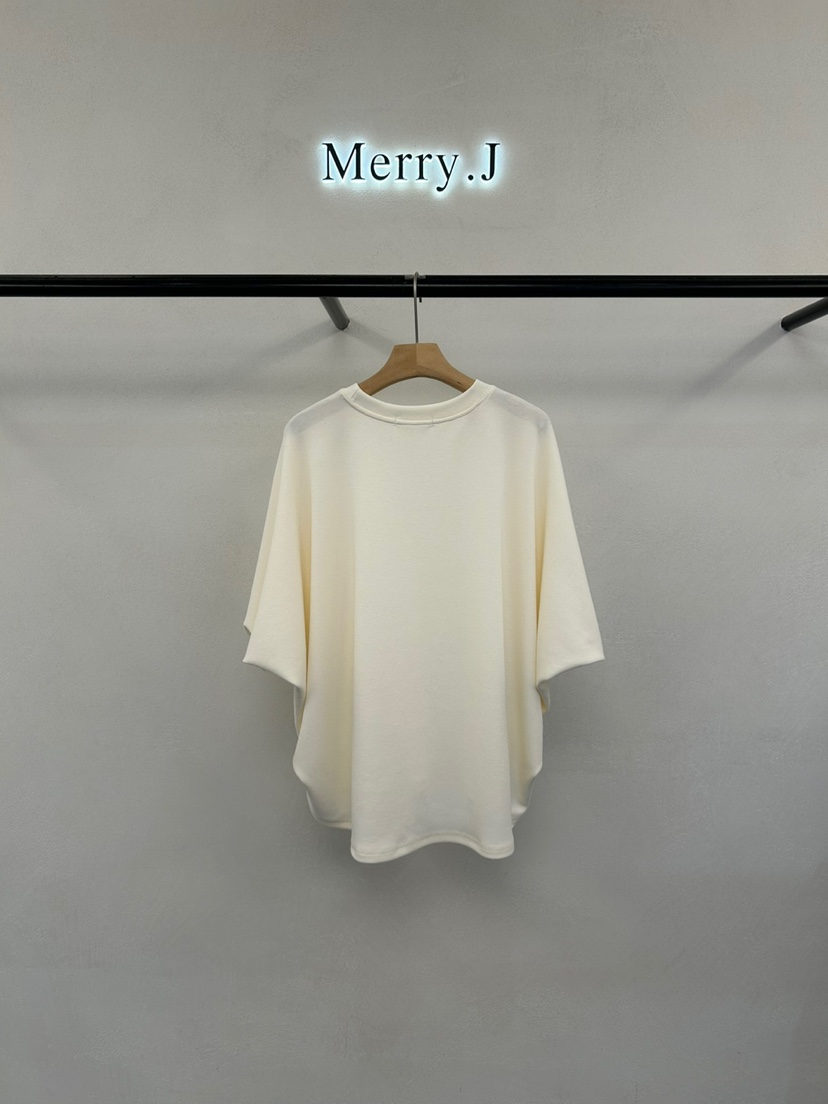 MERRY-J韓國代購女裝新款25春夏休閑熱賣職業時尚推薦真品T恤MERRY-JT恤