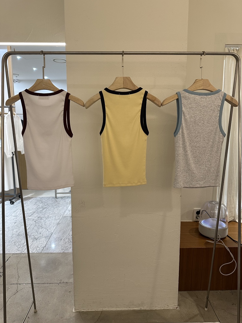 BPLAN東大門代購女裝新品推薦人氣職業熱賣真品25春夏吊帶背心BPLAN吊帶/背心