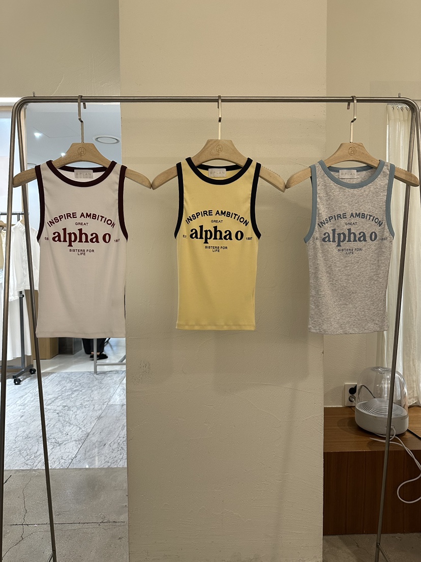 BPLAN東大門代購女裝新品推薦人氣職業熱賣真品25春夏吊帶背心BPLAN吊帶/背心