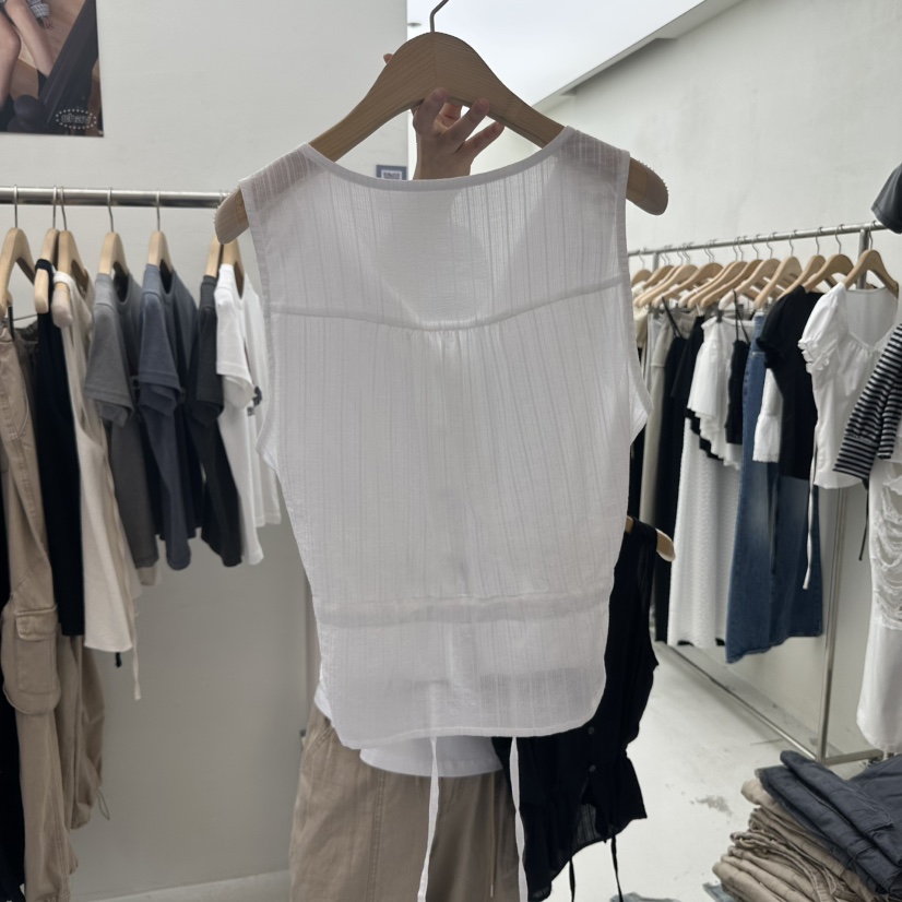 CHAV韓國直郵女士新品職業人氣時尚真品休閑推薦熱賣吊帶背心CHAV吊帶/背心