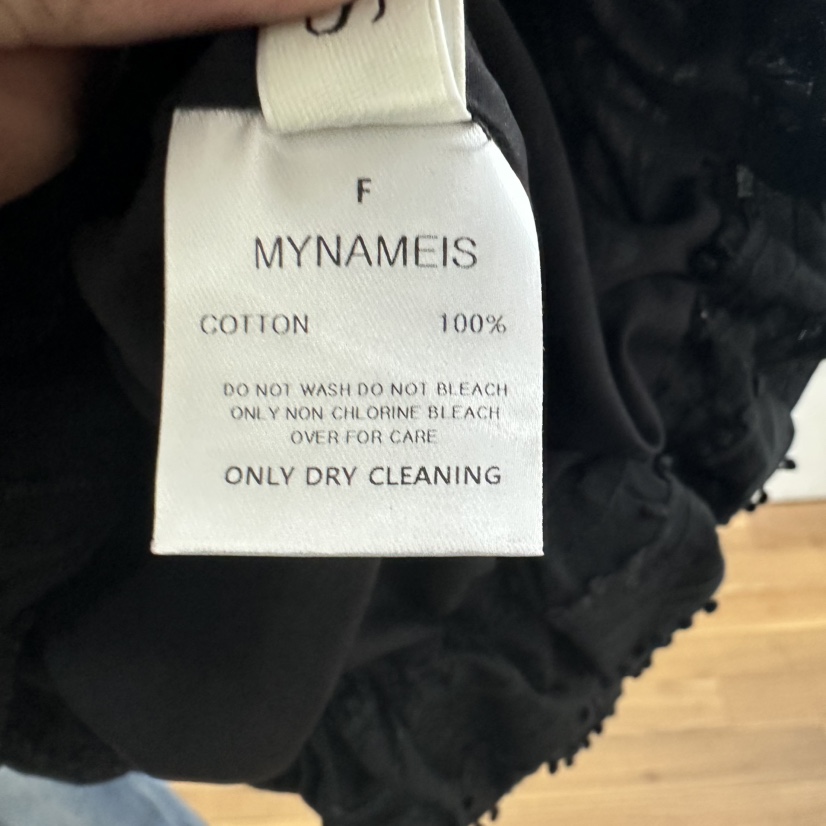 MYNAMEIS韓國直郵女士新品時尚推薦人氣真品職業襯衫蕾絲衫MYNAMEIS襯衫/蕾絲衫