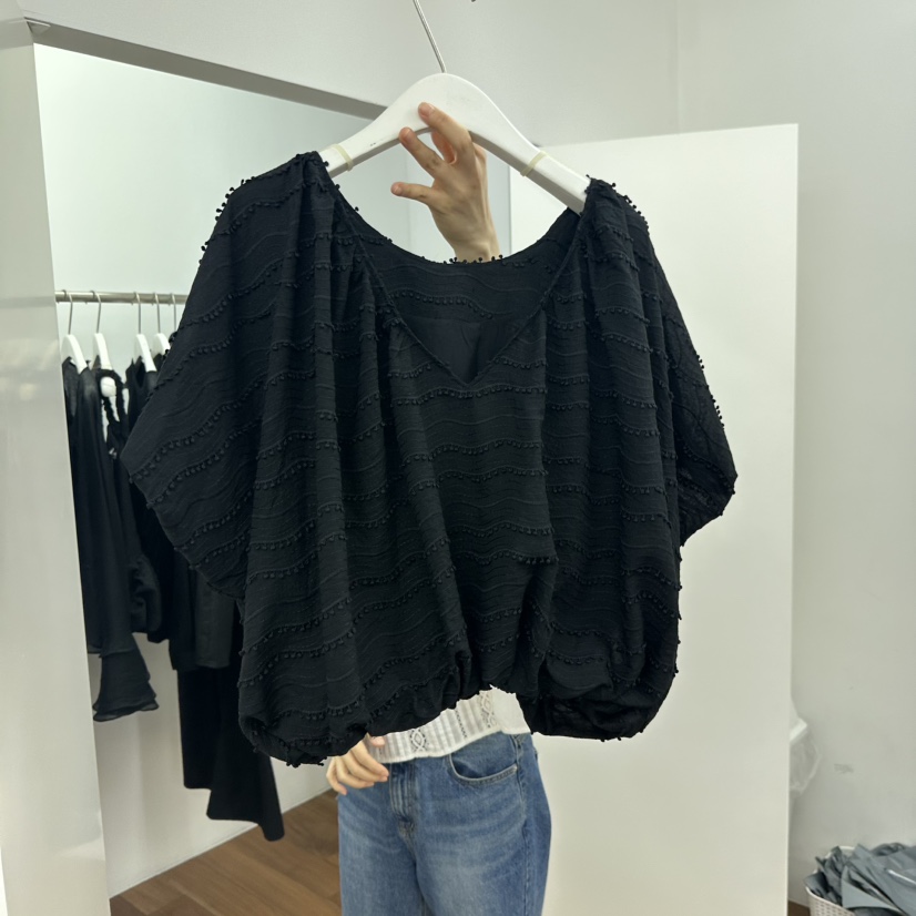 MYNAMEIS韓國直郵女士新品時尚推薦人氣真品職業襯衫蕾絲衫MYNAMEIS襯衫/蕾絲衫圖色2
