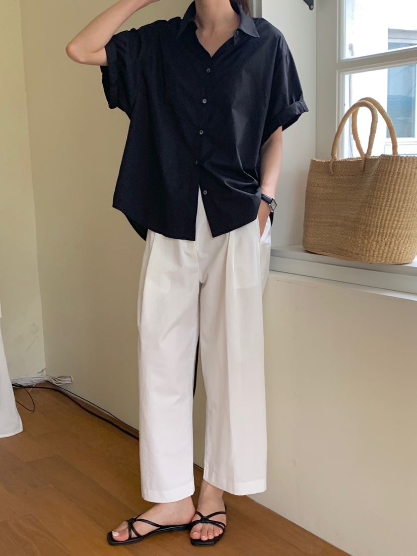 LONG PEAK韓國代購女士新品休閑時尚真品職業人氣襯衫蕾絲衫LONG PEAK襯衫/蕾絲衫