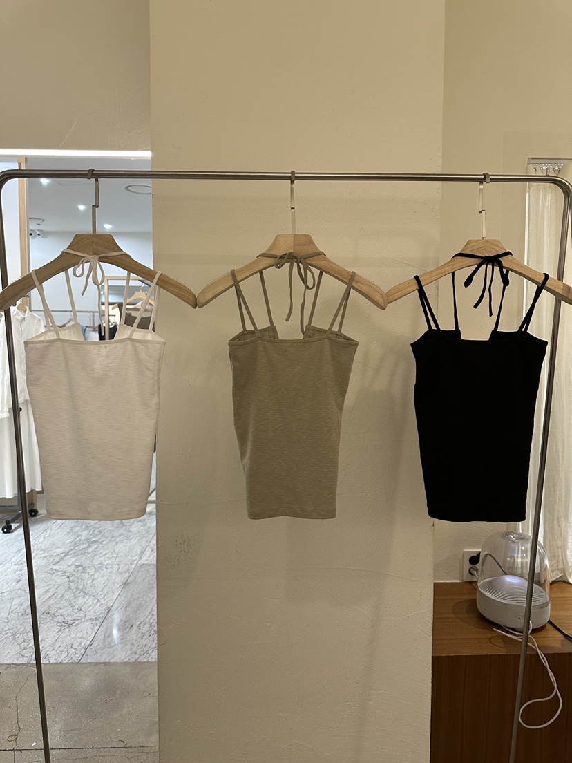 BPLAN韓國代購女裝新款職業真品人氣時尚休閑熱賣25春夏吊帶背心BPLAN吊帶/背心