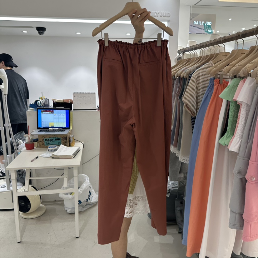DAILYJUD韓國直郵女士新品休閑時尚人氣25春夏真品熱賣休閑褲DAILY JUD休閑褲