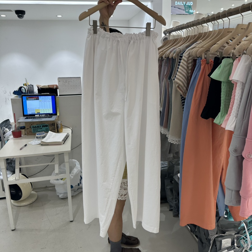 DAILYJUD韓國直郵女士新品休閑時尚人氣25春夏真品熱賣休閑褲DAILY JUD休閑褲