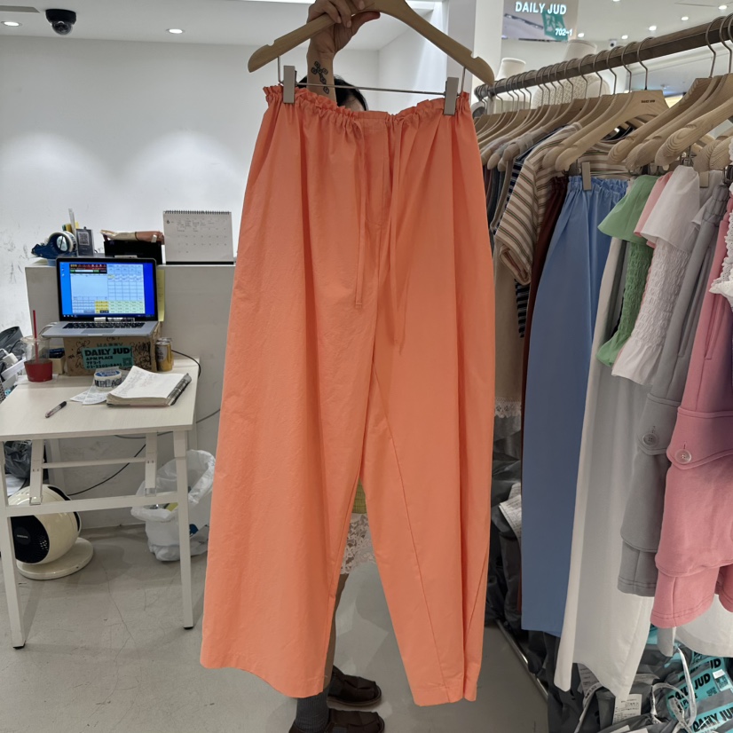 DAILYJUD韓國直郵女士新品休閑時尚人氣25春夏真品熱賣休閑褲DAILY JUD休閑褲圖色2