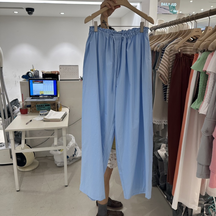 DAILYJUD韓國直郵女士新品休閑時尚人氣25春夏真品熱賣休閑褲DAILY JUD休閑褲圖色3