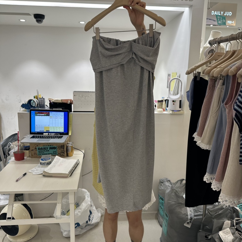 DAILYJUD韓國直郵女士新款職業25春夏人氣推薦時尚熱賣長裙DAILY JUD長裙