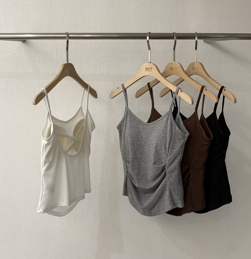 TWENTY FOUR SEVEN24-7東大門直郵女裝新品休閑吊帶背心TEWNTY FOUR SEVEN24-7吊帶/背心