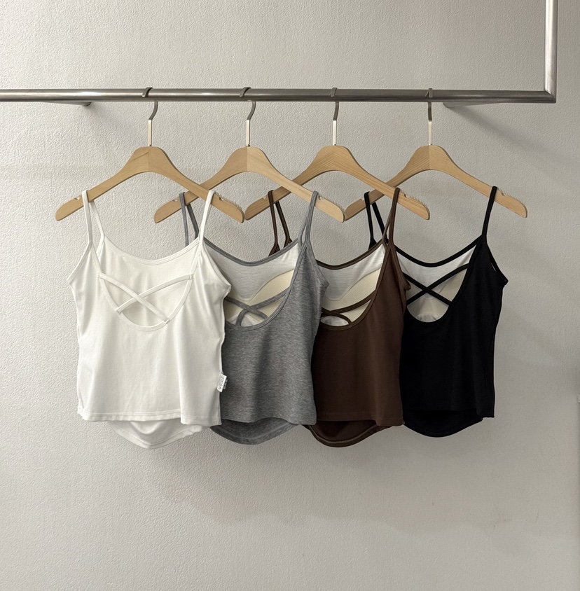 TWENTY FOUR SEVEN24-7東大門直郵女裝新品休閑吊帶背心TEWNTY FOUR SEVEN24-7吊帶/背心
