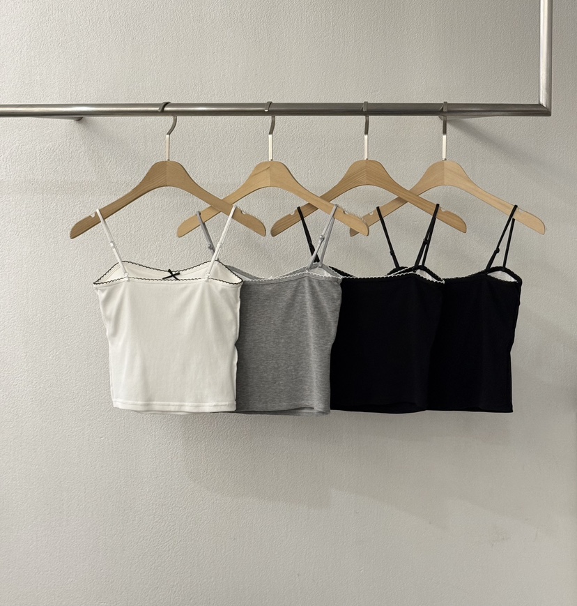 TWENTY FOUR SEVEN24-7東大門代購女士新品25春夏吊帶背心TEWNTY FOUR SEVEN24-7吊帶/背心