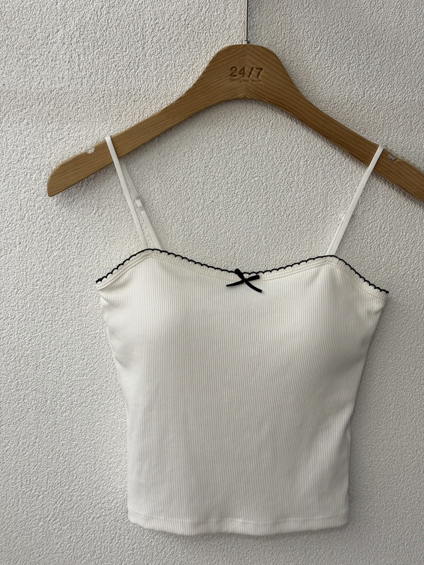 TWENTY FOUR SEVEN24-7東大門代購女士新品25春夏吊帶背心TEWNTY FOUR SEVEN24-7吊帶/背心