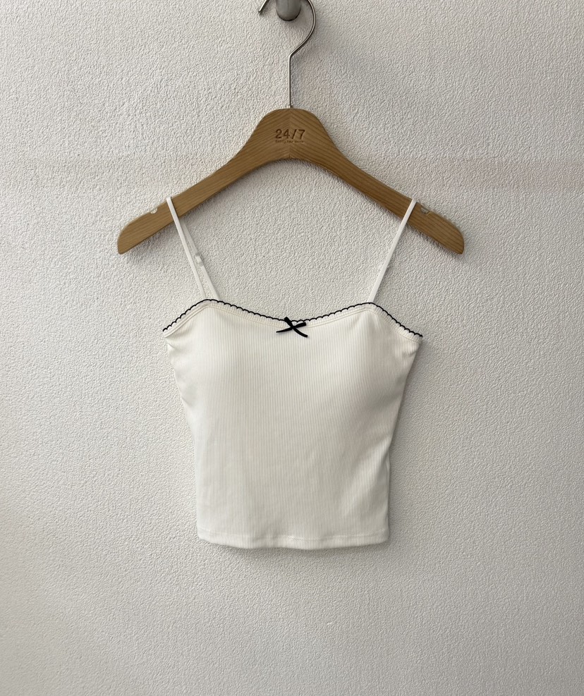 TWENTY FOUR SEVEN24-7東大門代購女士新品25春夏吊帶背心TEWNTY FOUR SEVEN24-7吊帶/背心