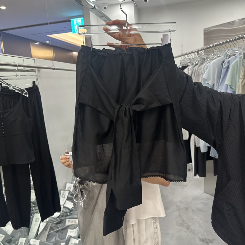 PAVEL東大門直郵女裝新品人氣職業25春夏真品推薦熱賣休閑短裙PAVEL短裙圖色2