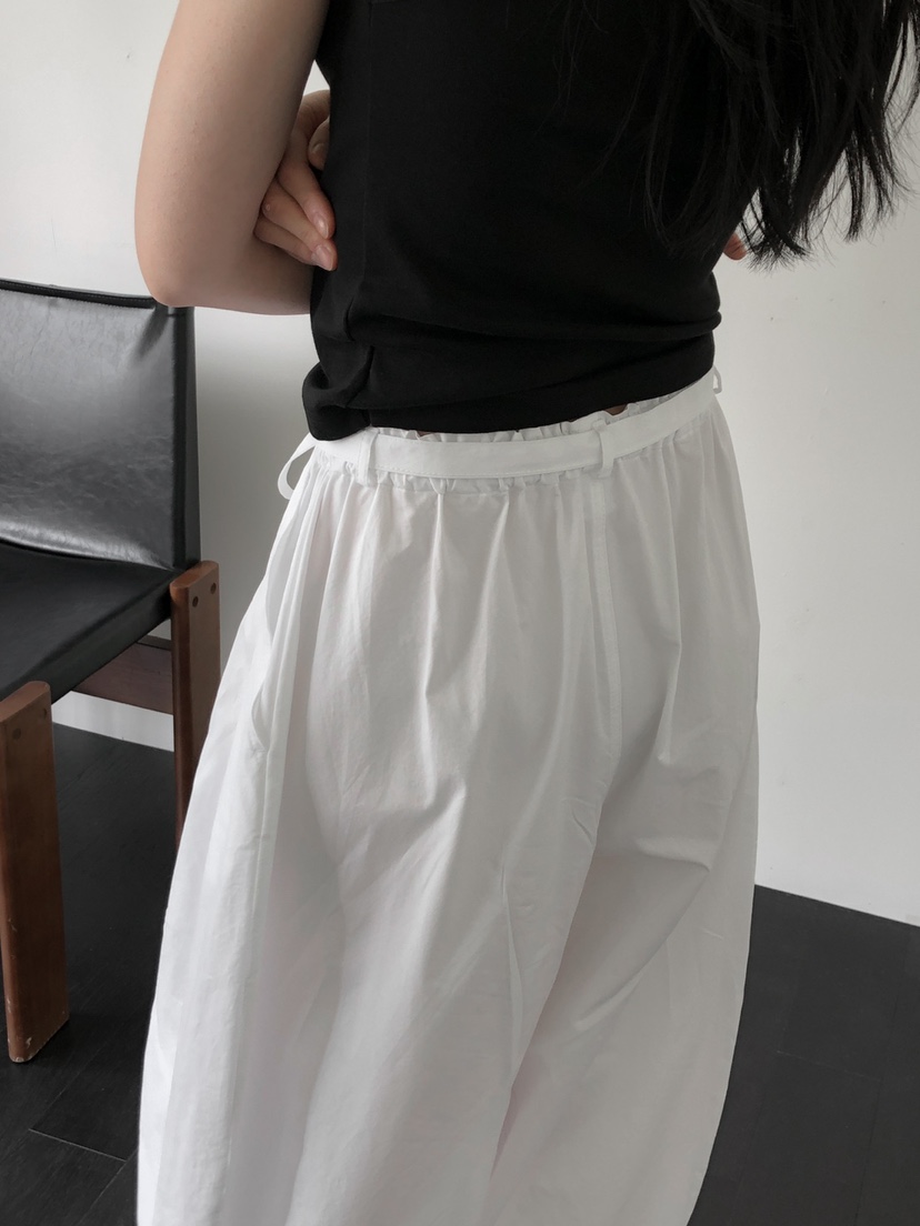 LONG PEAK東大門實拍女裝新款職業休閑推薦真品休閑褲含腰帶LONG PEAK休閑褲