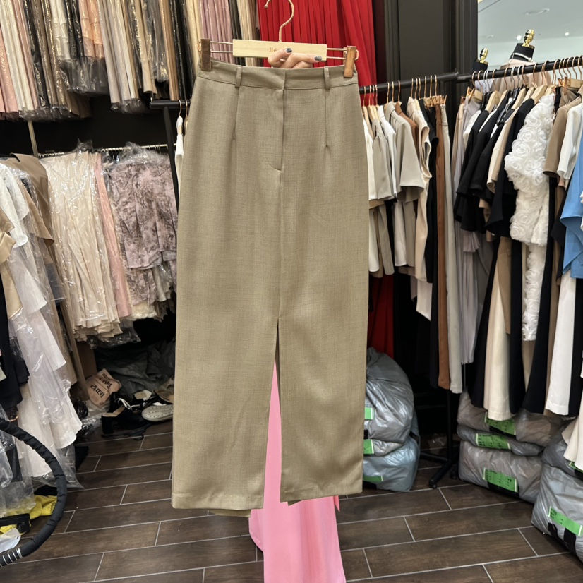 HERISH-HAUTE東大門代購女裝新款25春夏人氣職業休閑休閑褲HERISH-HAUTE休閑褲圖色2