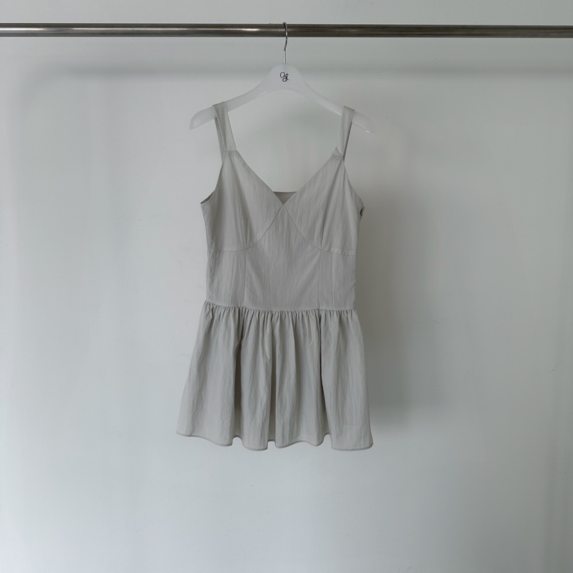 OATMEAL韓國代購女士新品25春夏休閑真品熱賣推薦職業連衣裙OATMEAL連衣裙圖色2