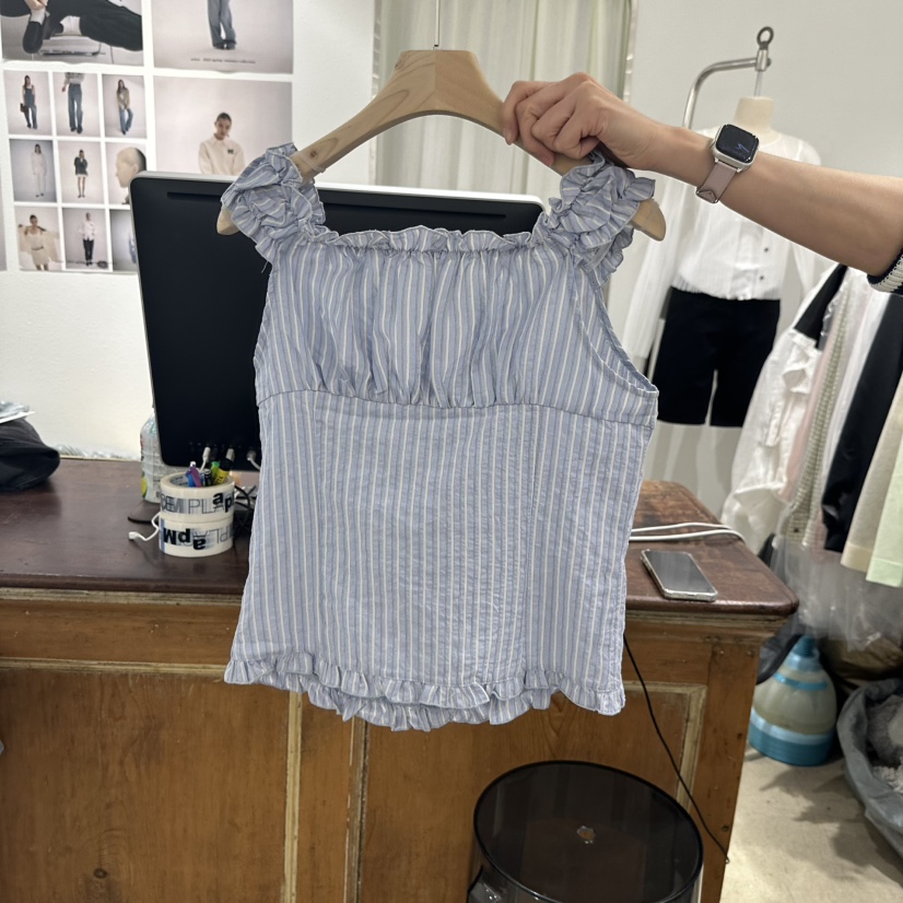 ACKER東大門直郵女士新款真品推薦熱賣人氣休閑吊帶背心綁帶ACKER吊帶/背心